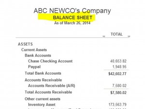 07-Balance Sheet