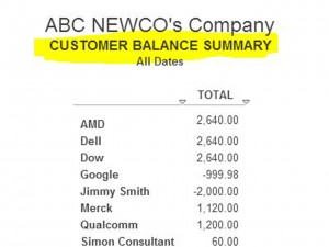 14-Customer Balance Summary