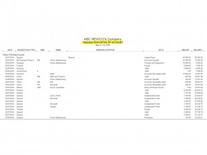 46-Transaction Detail by Account