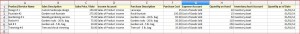 Import Inventory List from Excel