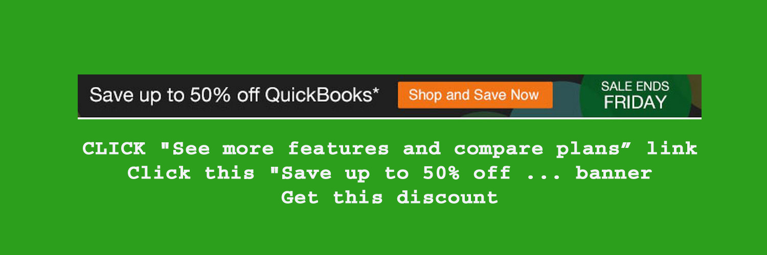 QuickBooks Online on Sale! Save up to 50% OFF QBO